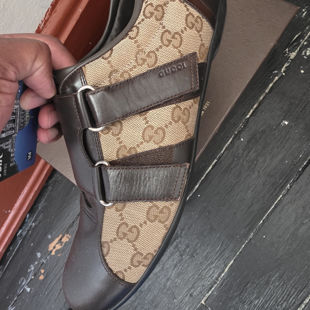 Gucci Men's Brown Leather Loafers - Picture 3 of 3
